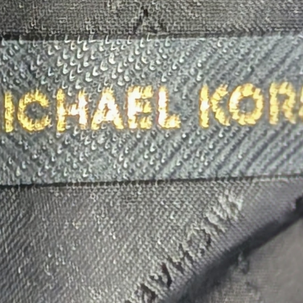 Michael Kors Jet Set Travel Large Saffiano Leather Shoulder Bag - Black - Picture 14 of 15